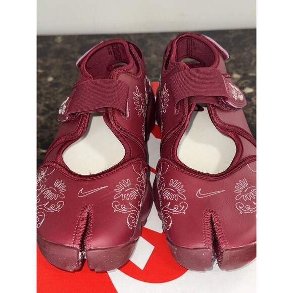 Nike WMNS Air Rift Leather Botanical Stitch Team Red Limited IH7318-677 Size 8 - Picture 12 of 14
